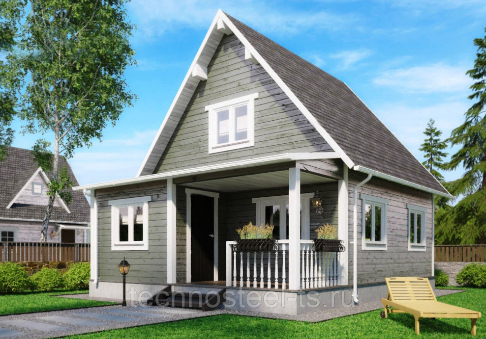 Проекты дачных домиков
