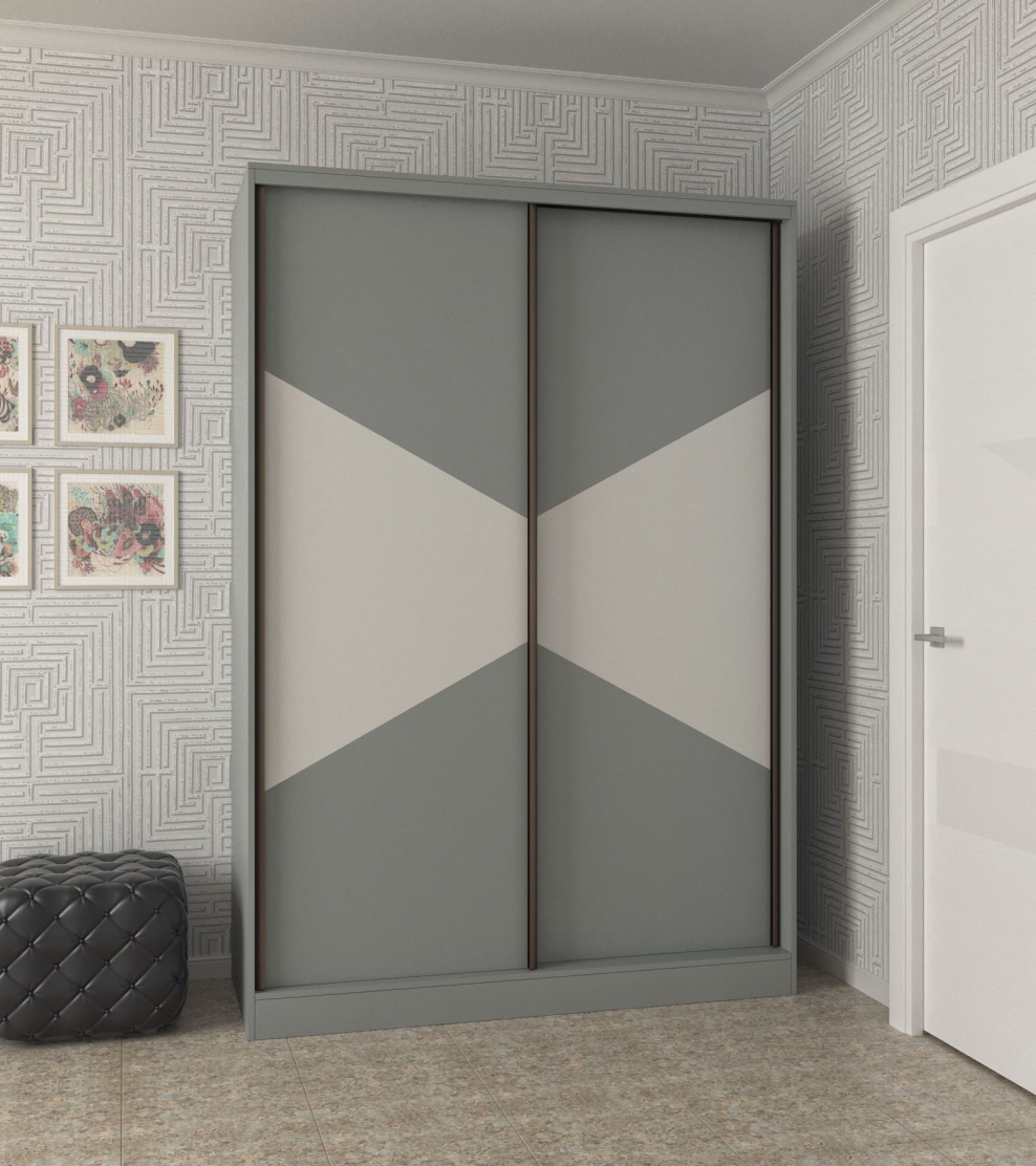 Белый глянцевый шкаф в прихожую