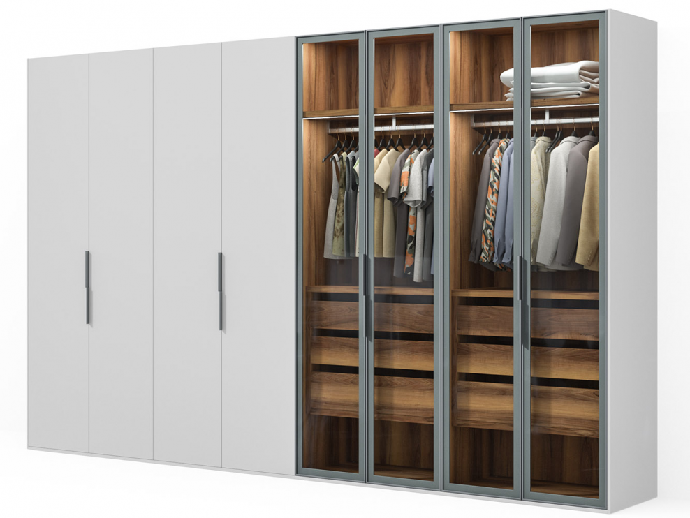 Шкаф распашной 2000 ширина