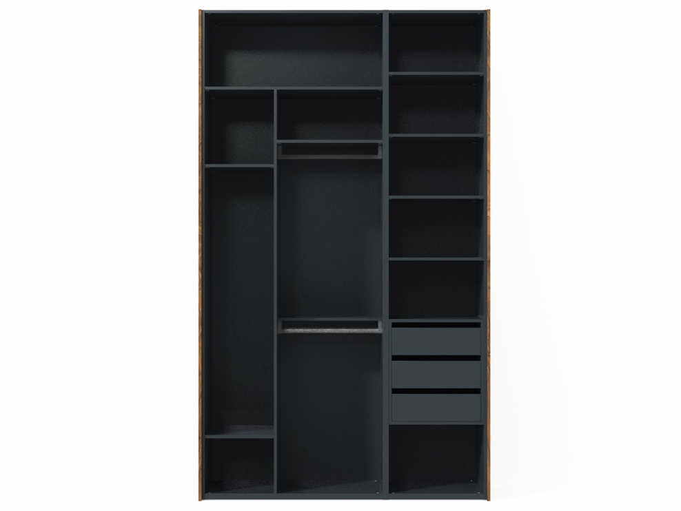 Шкаф прихожая "Неоклассика" цвет патина