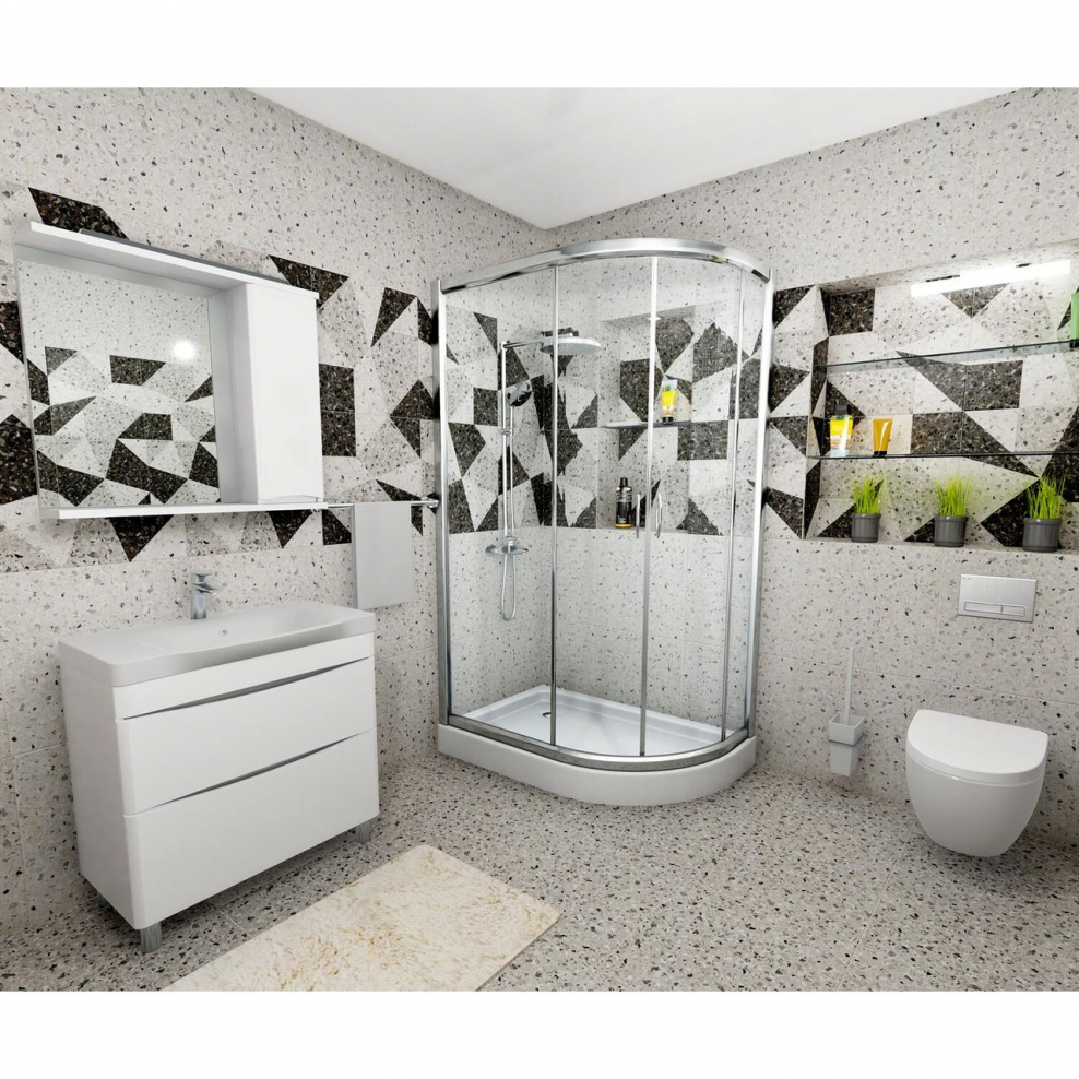 Керамин терраццо серый 50х50 см,