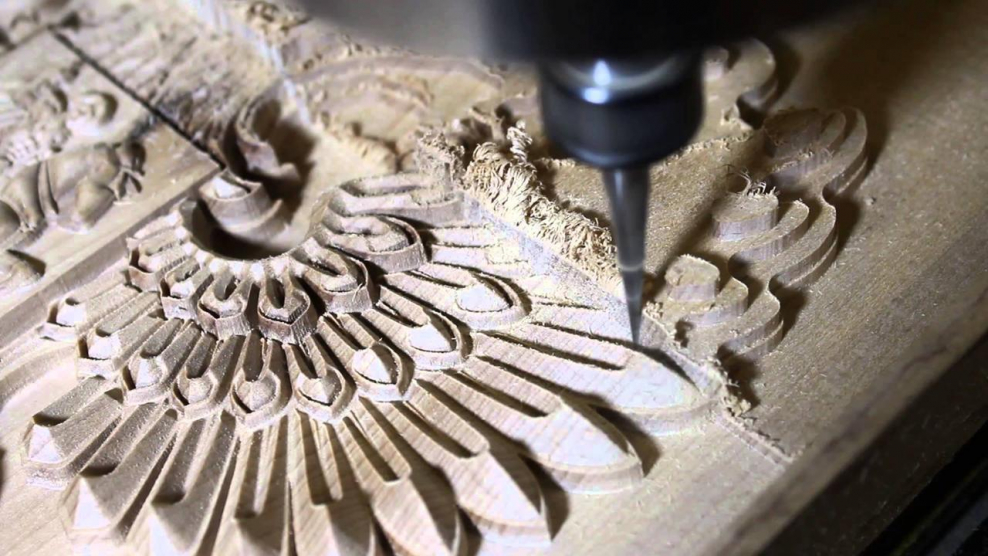 3 Д фрезер по дереву CNC