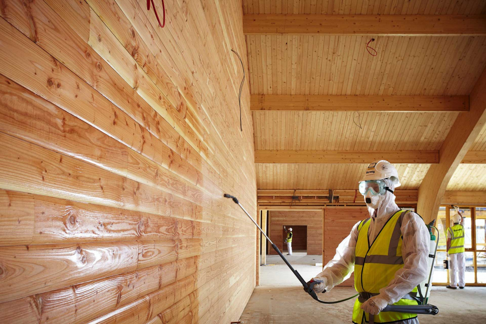 Огнезащита деревянных конструкций оборудование