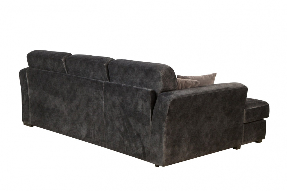 Диван Манхеттен угловой серый