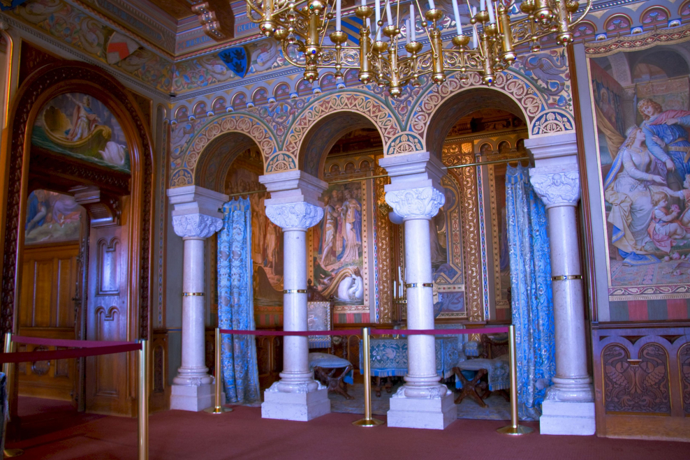 Дворцы интерьеры Нойшванштайн