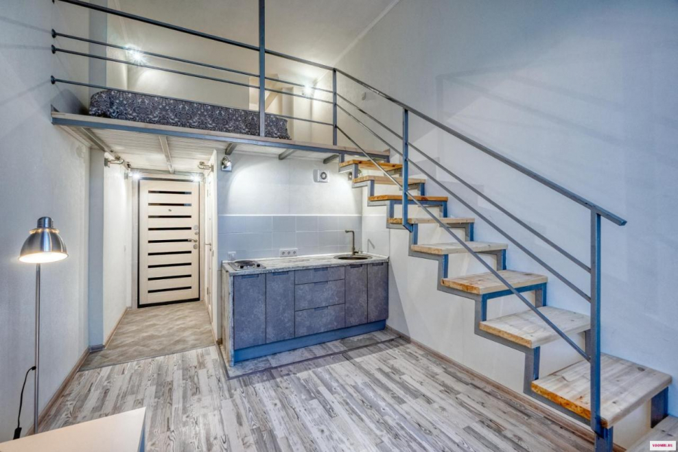 Двухуровневая студия 30 кв.м