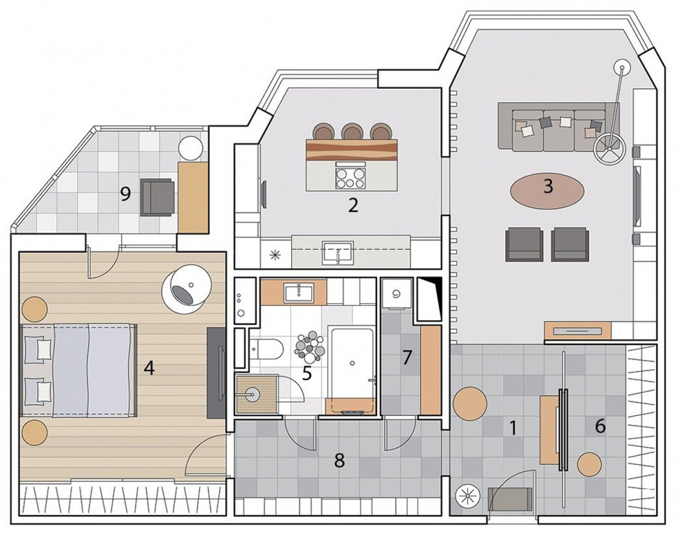 3д макет дома