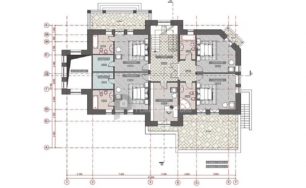 Дизайн проект квартиры план