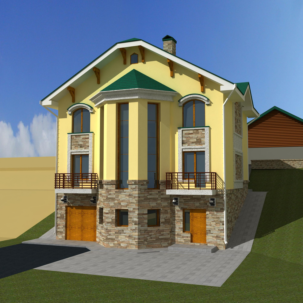 Проекты коттеджей