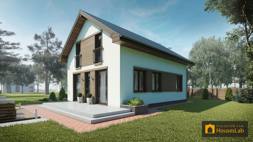 Планировка домов и коттеджей 3д