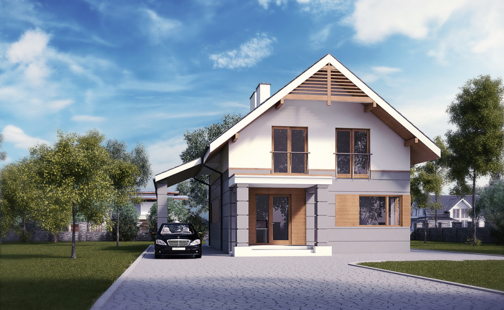 Дом из газобетона