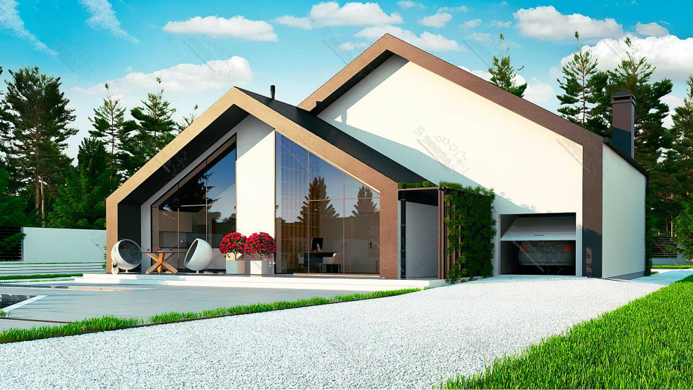 Проект дома ZX 250