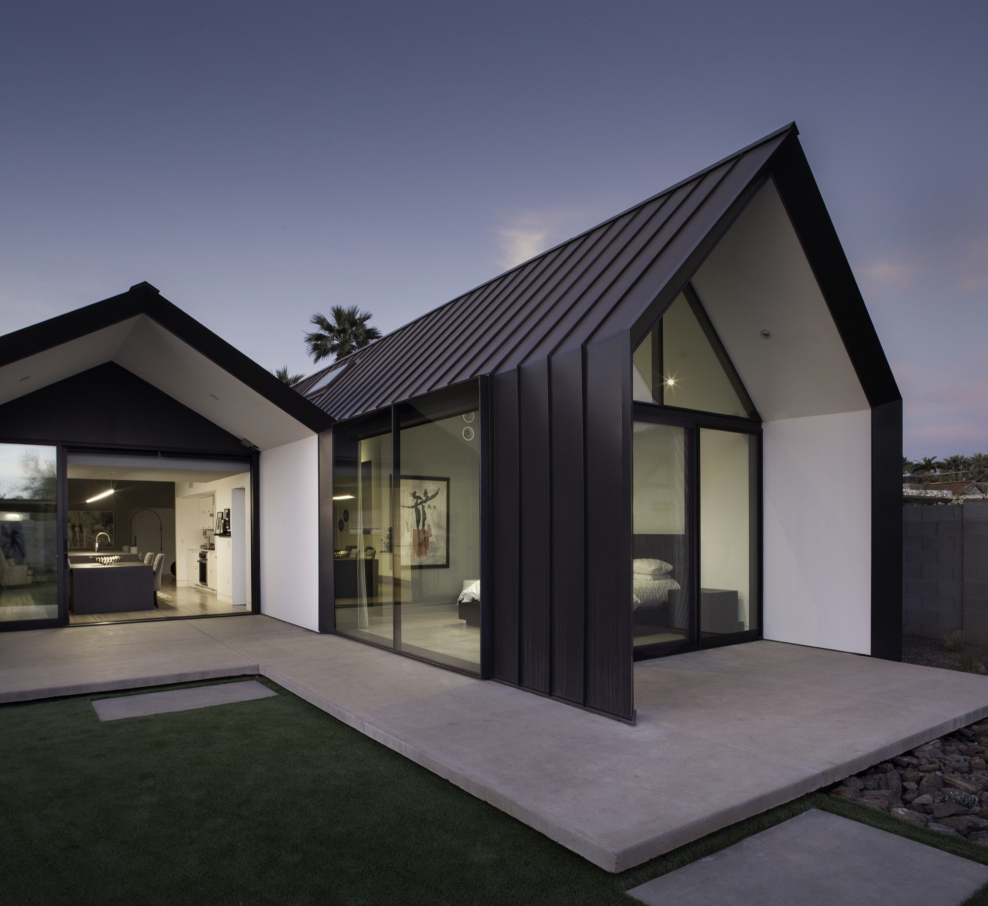 Барнхаус с пристройкой