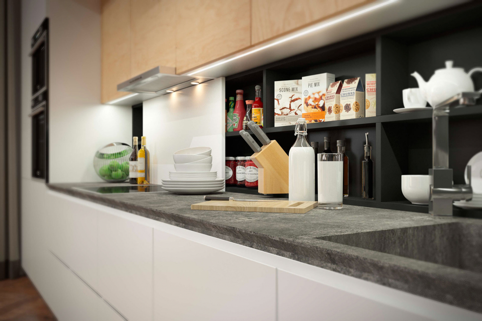 Раздвижной фартук для кухни Slide