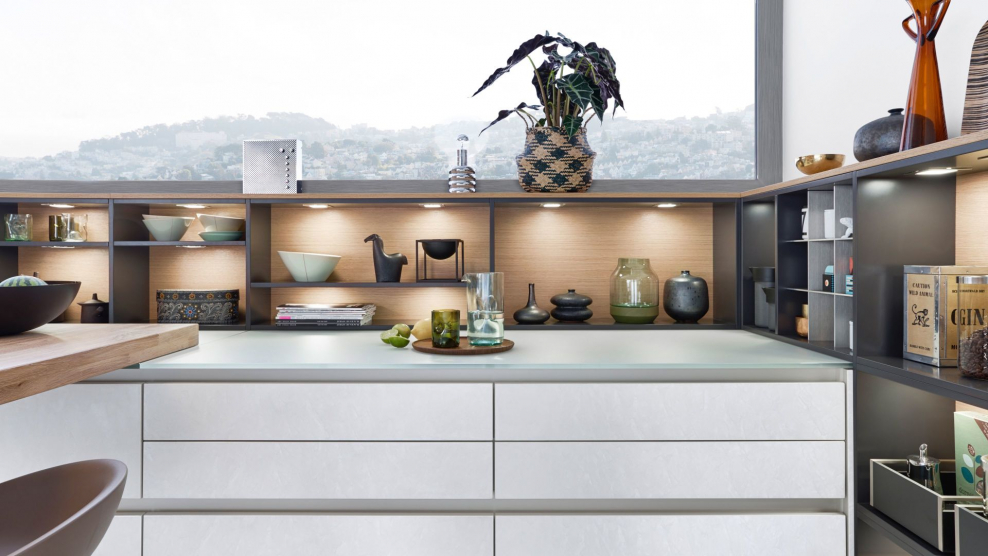 Leicht кухни скрытые фасады