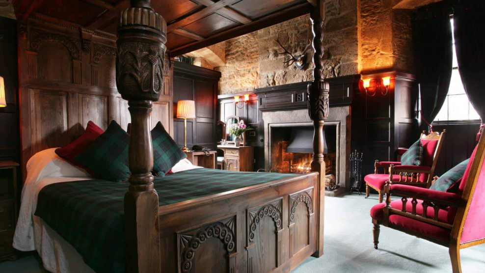 Поместье Ламонт Шотландия интерьер