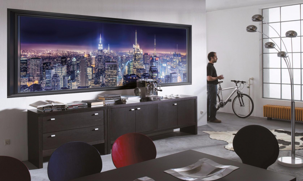 Современные фотообои в интерьере