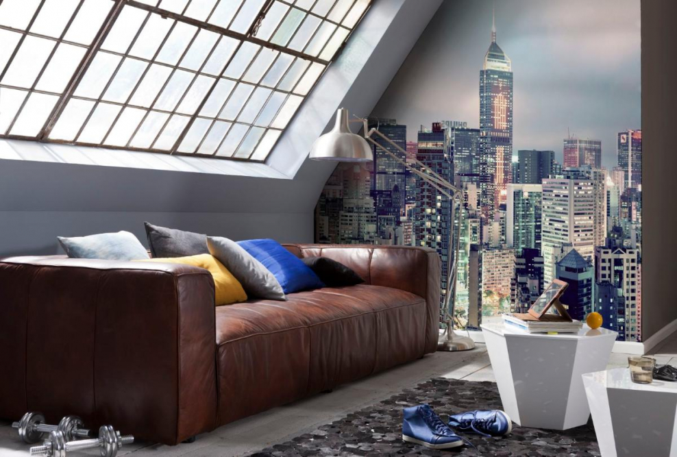 Фотообои в интерьере