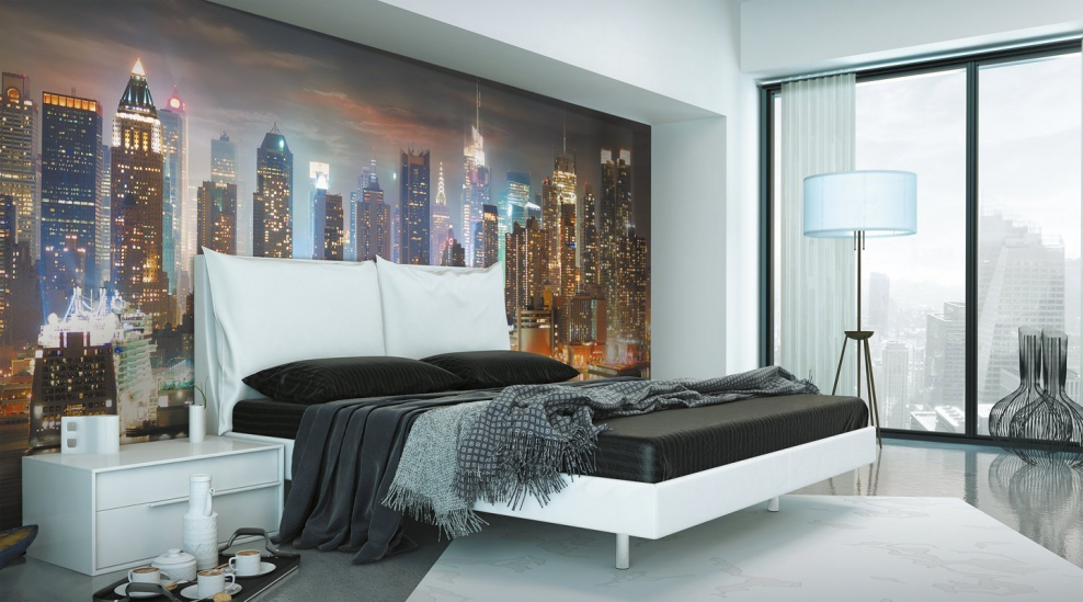 Фотообои в маленькой комнате