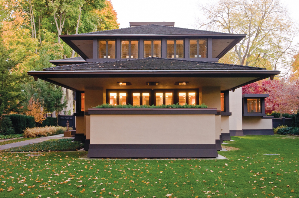 Фрэнк Ллойд Райт стиль прерий