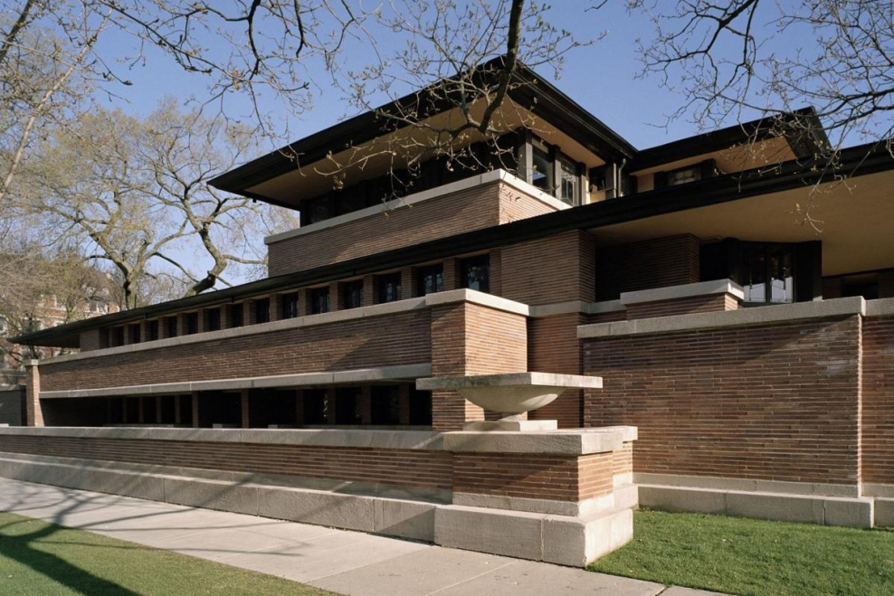 Дом в стиле Фрэнка Ллойда Райта