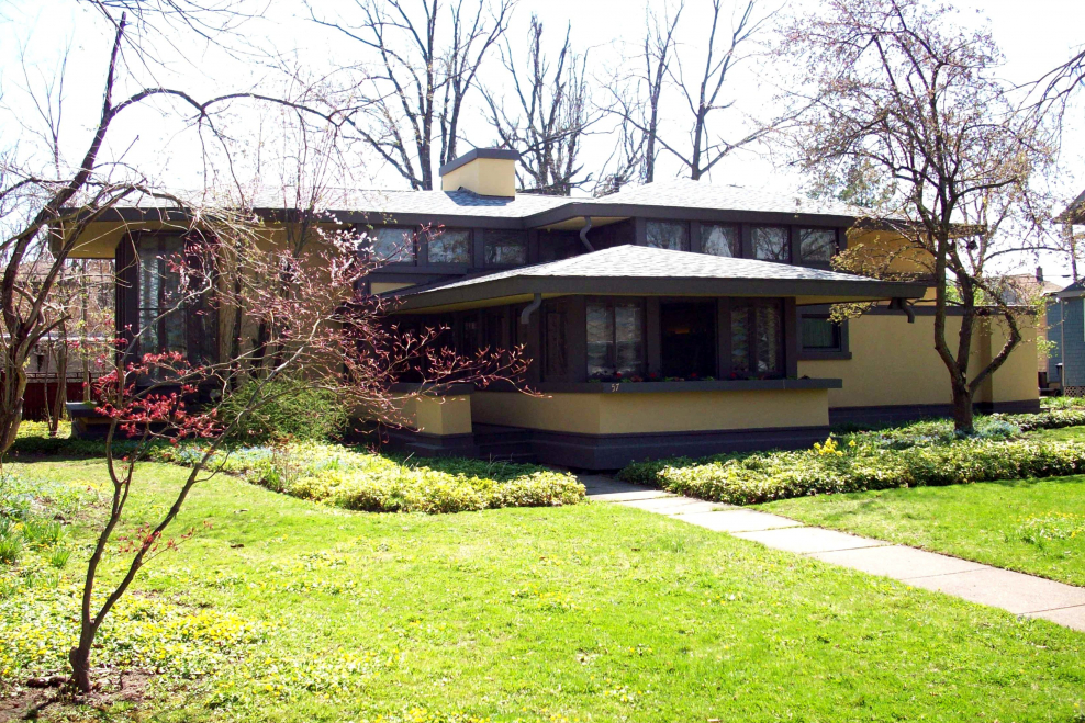 Фрэнк Ллойд Райт дом Роби