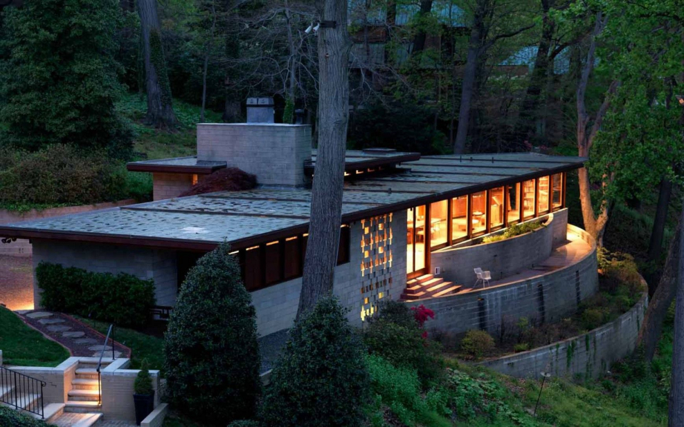 Фрэнк Ллойд Райт дом Роби