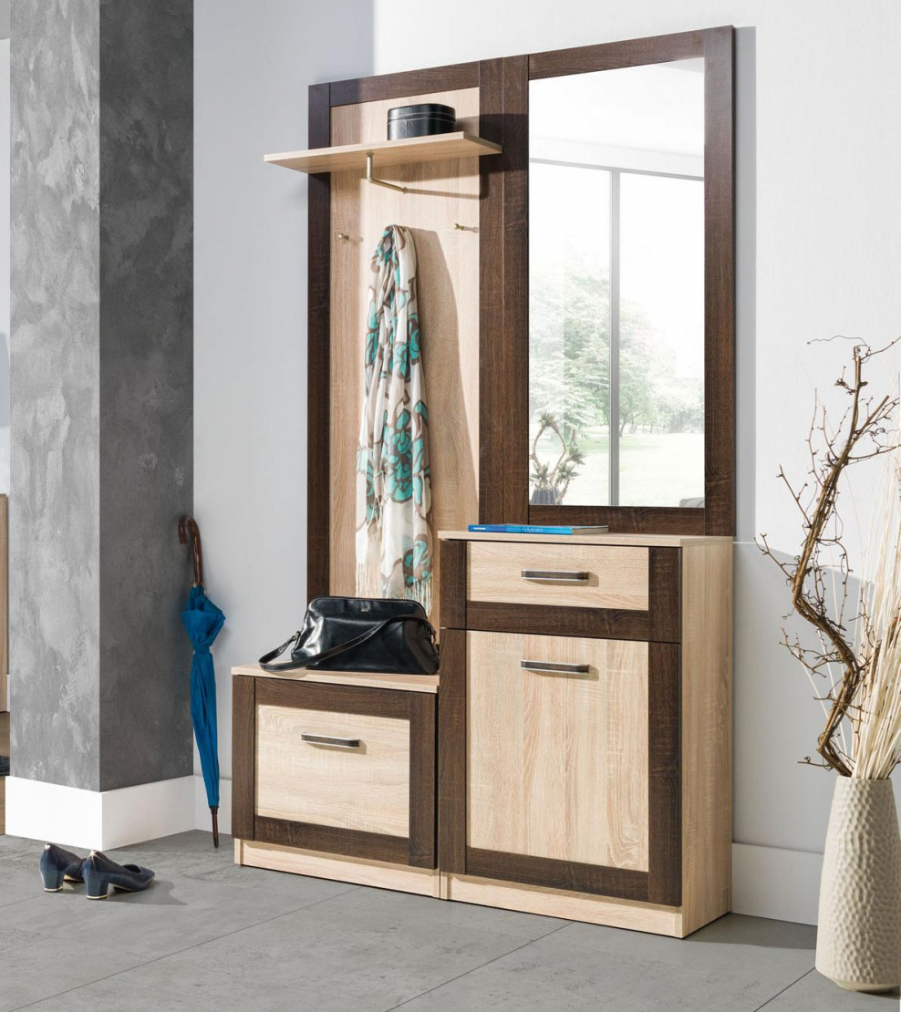 Прихожая дуб сонома Модерн