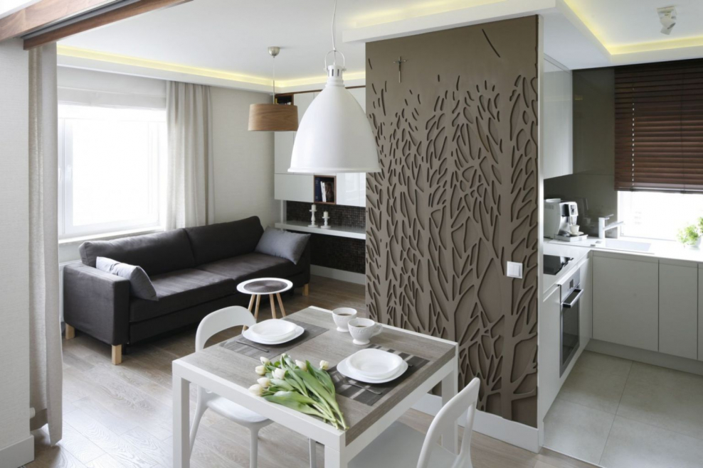 Современный интерьер малогабаритной квартиры