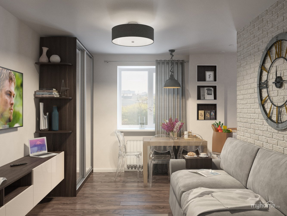 Интерьер малогабаритной квартиры