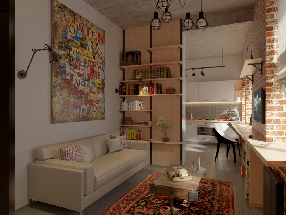 Интерьер в малогабаритке