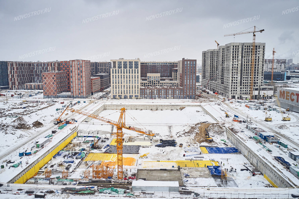 Москва ЗИЛАРТ стройка