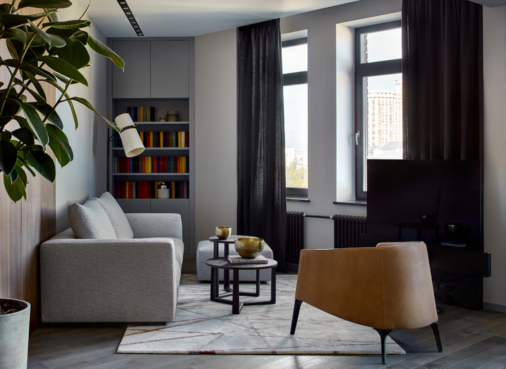 Уютный минималистичный интерьер