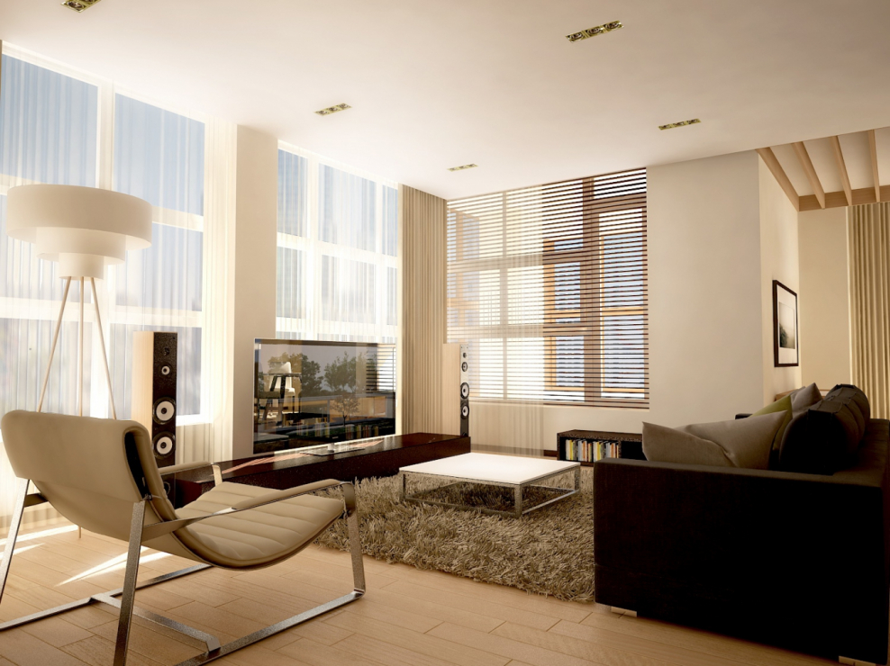 Интерьер гостиной Минимализм