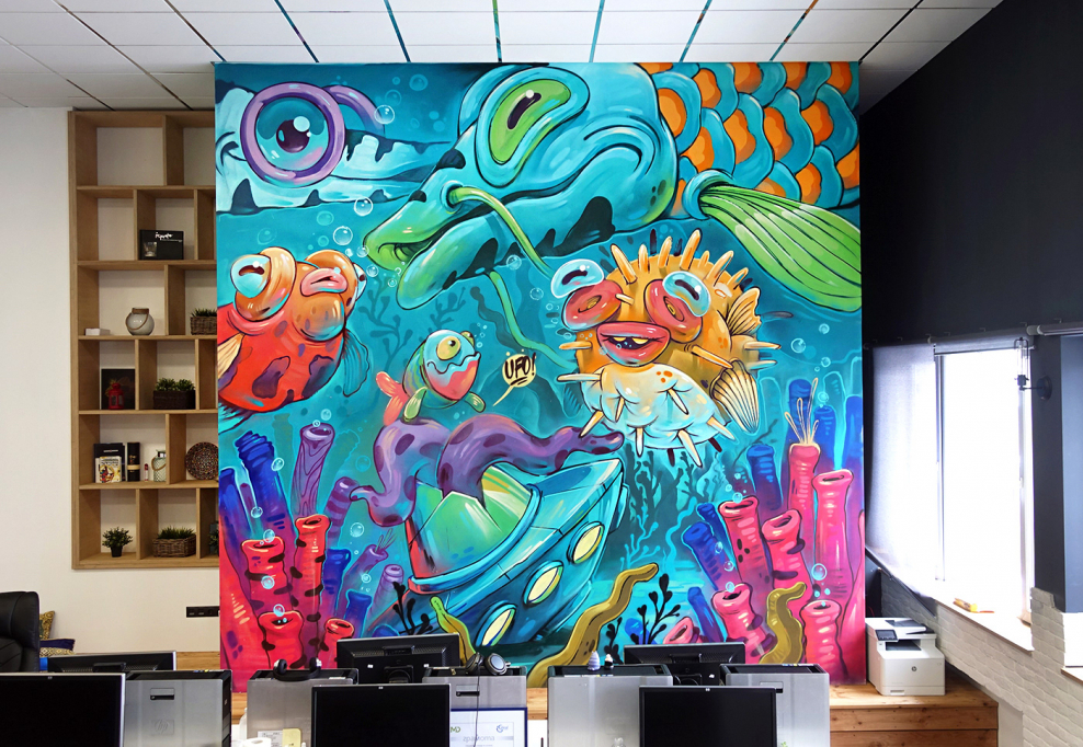 Трафареты для стен в ванной