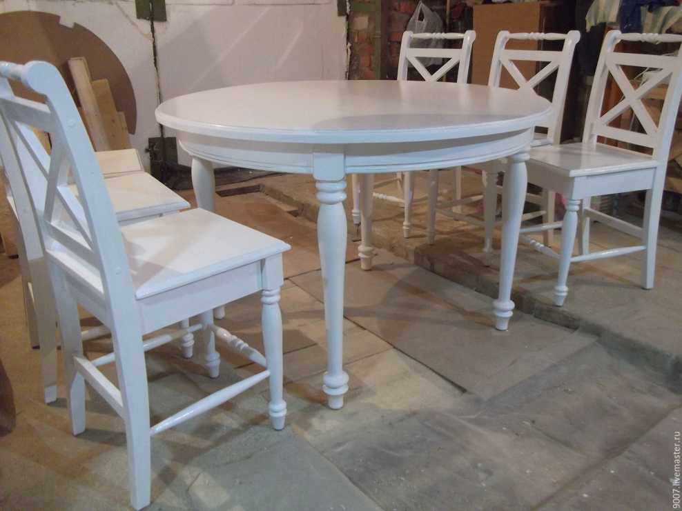 Стулья в стиле Прованс для кухни