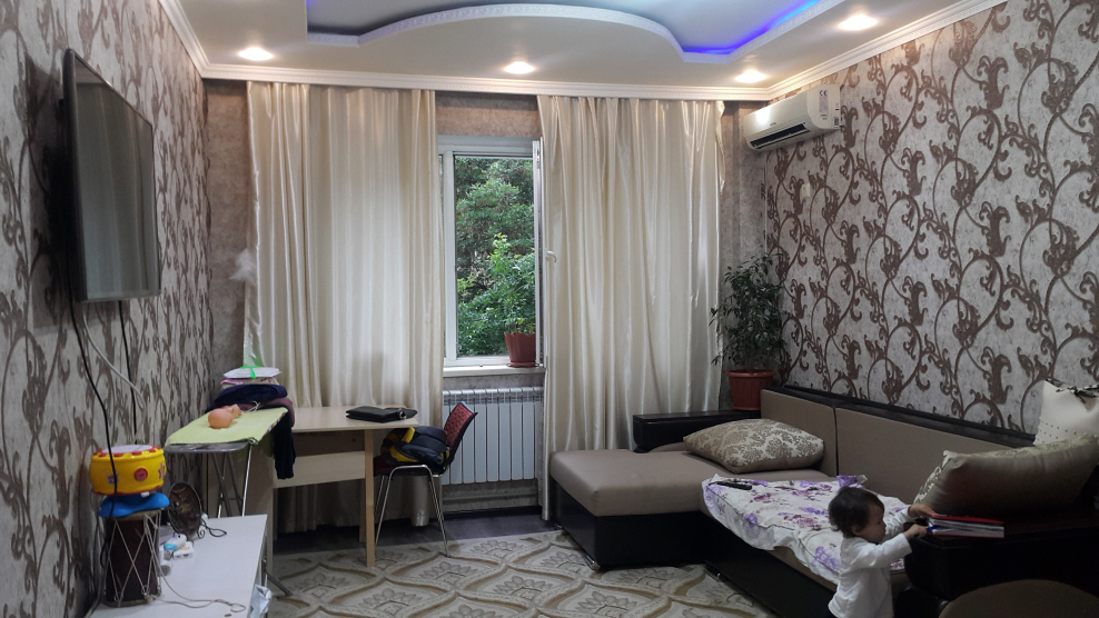 Спальня в узкой комнате брежневка