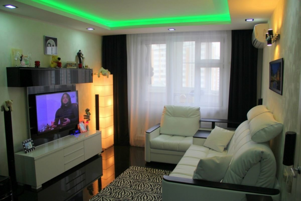 Обои для зала в хрущевке