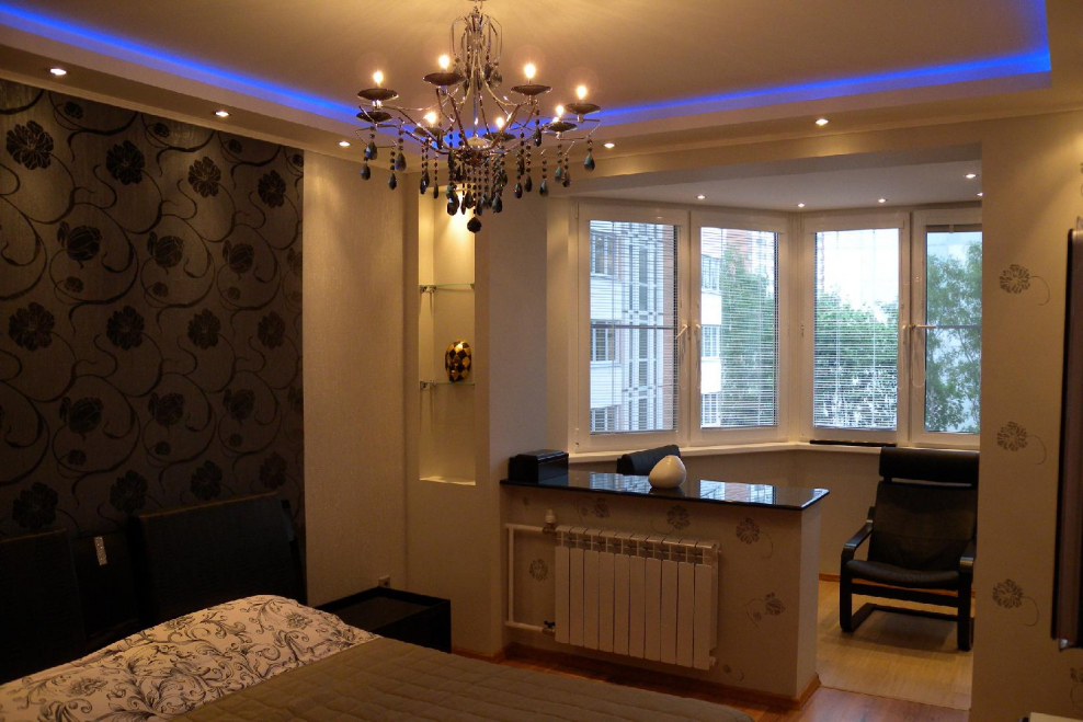 Зонирование спальни в хрущевке