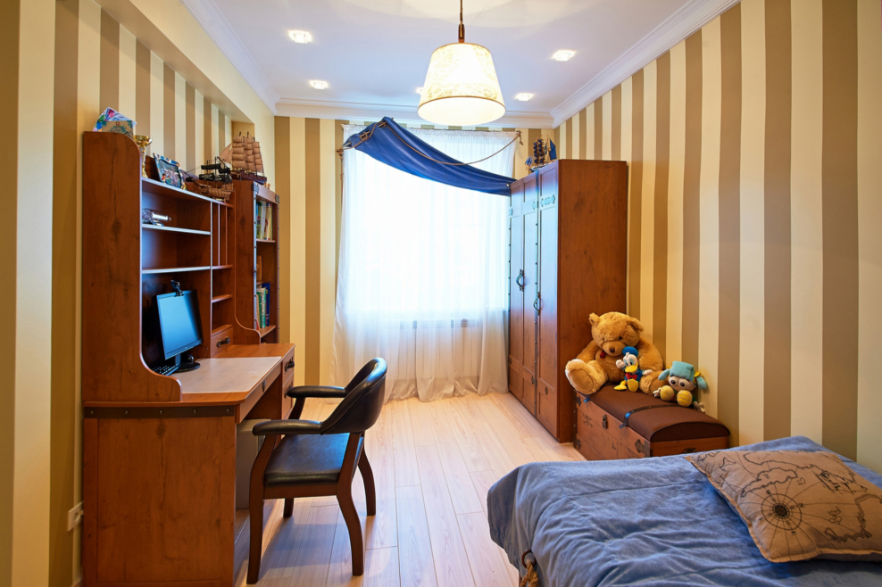 Зал в двухкомнатной квартире