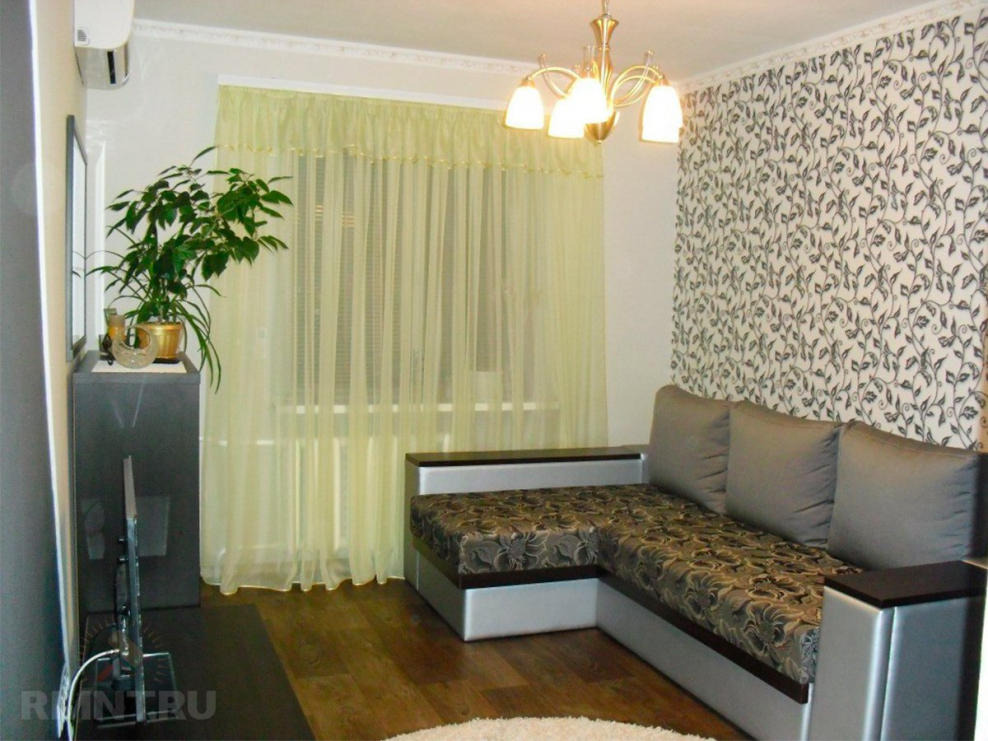 Стильная гостиная в хрущевке