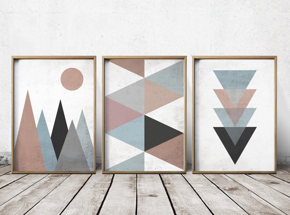 Картины в скандинавском стиле