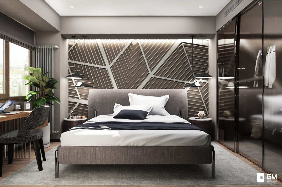 Коллаж интерьера