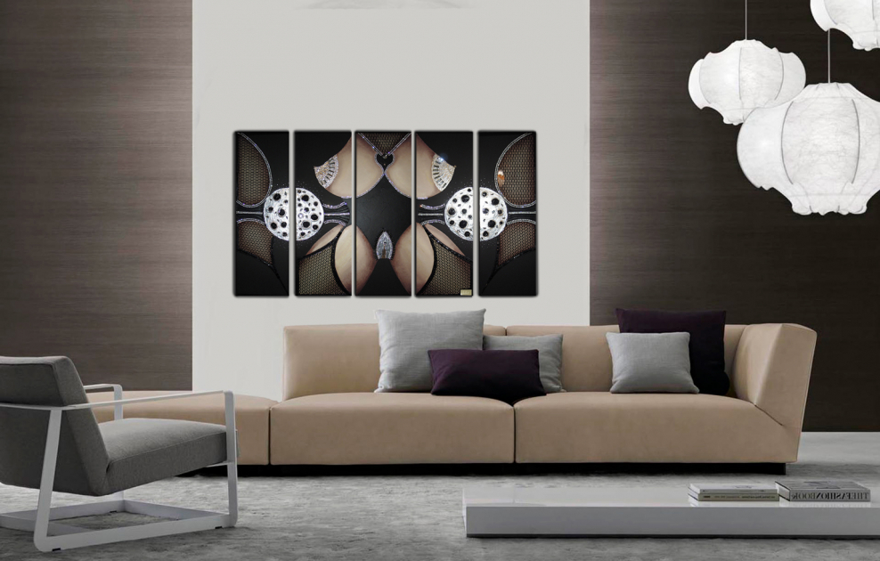 Современные панно в гостиную