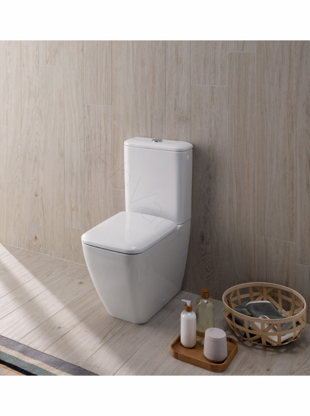 Унитаз с бачком напольный Geberit it! 200920+228950 С горизонтальным выпуском