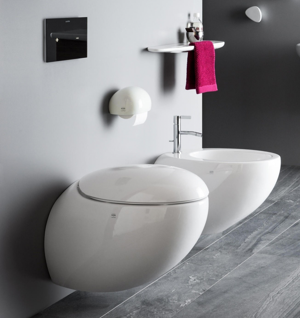 Унитаз подвесной Laufen Alessi one Rimless 8.2097.1.400.000.1 безободковый