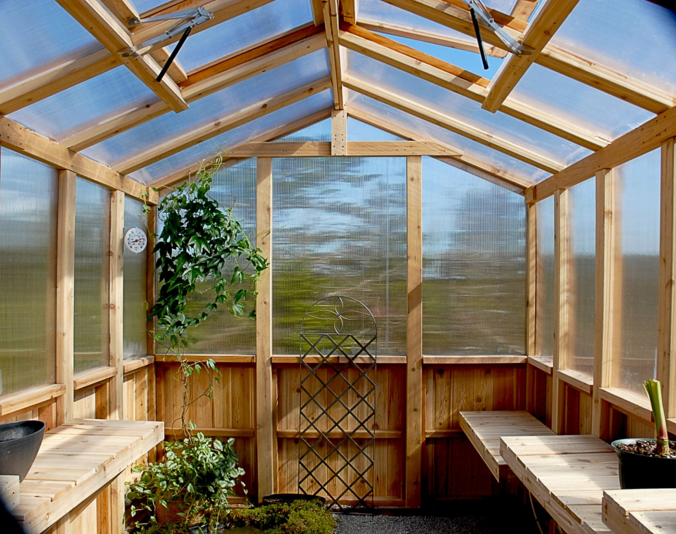 Узкая оранжерея