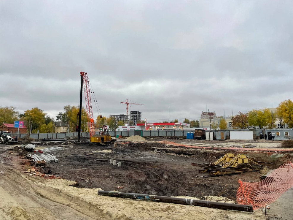 Начало строительства