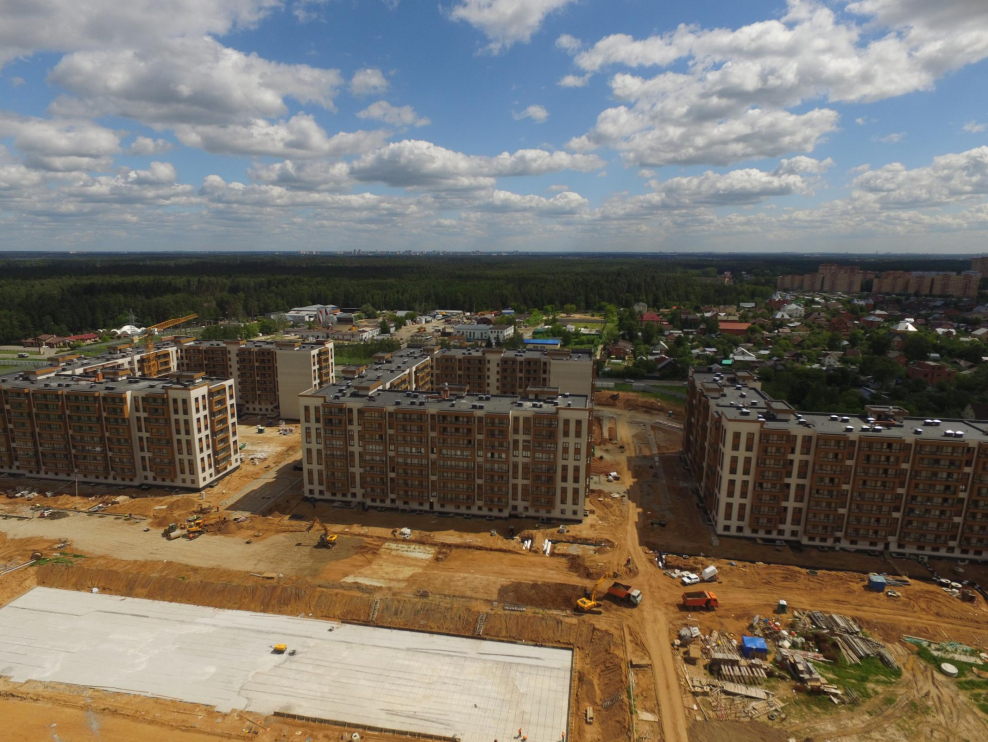 Застройка района Солнцево