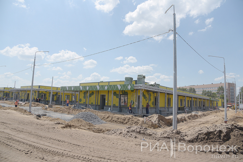 Строительство Мещерского озера